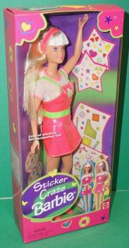 Mattel - Barbie - Sticker Craze - Caucasian - Poupée